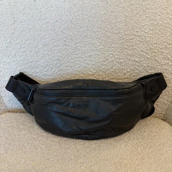 Lo & Sons - Bond Leather Sling Bag - Picture 1 of 9